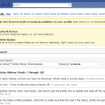 ms_main My Status Main Screen