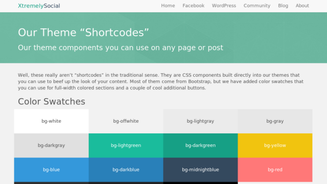 shortcodes