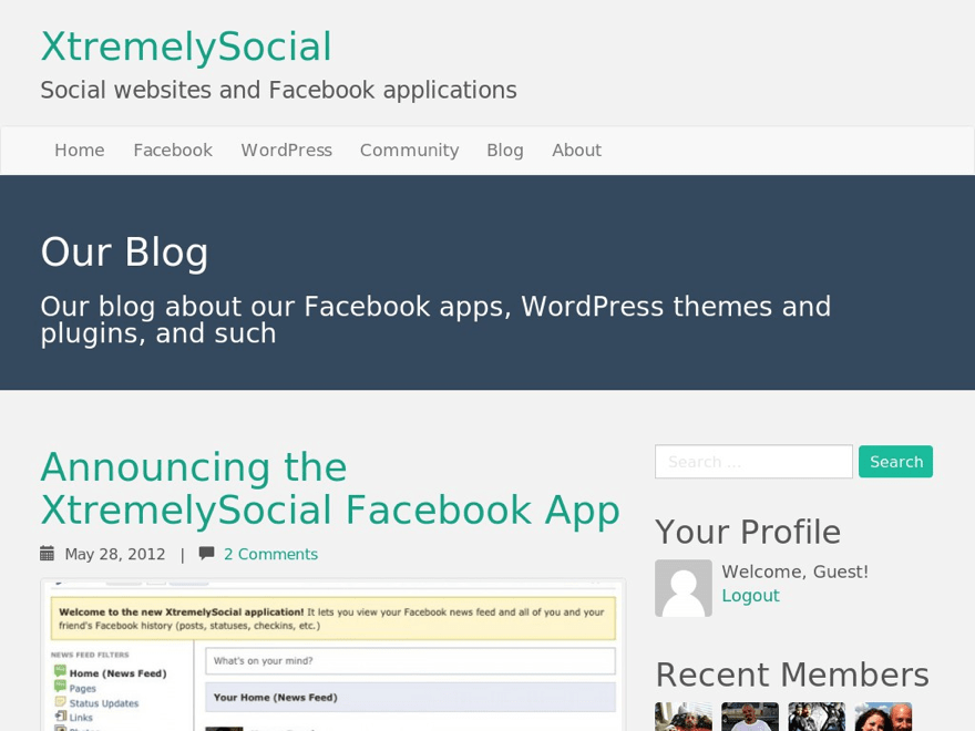 Announcing the Flat Bootstrap WordPress Theme