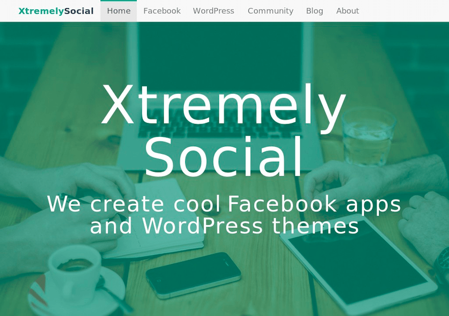 New Modern, “Flat” Look for XtremelySocial.com