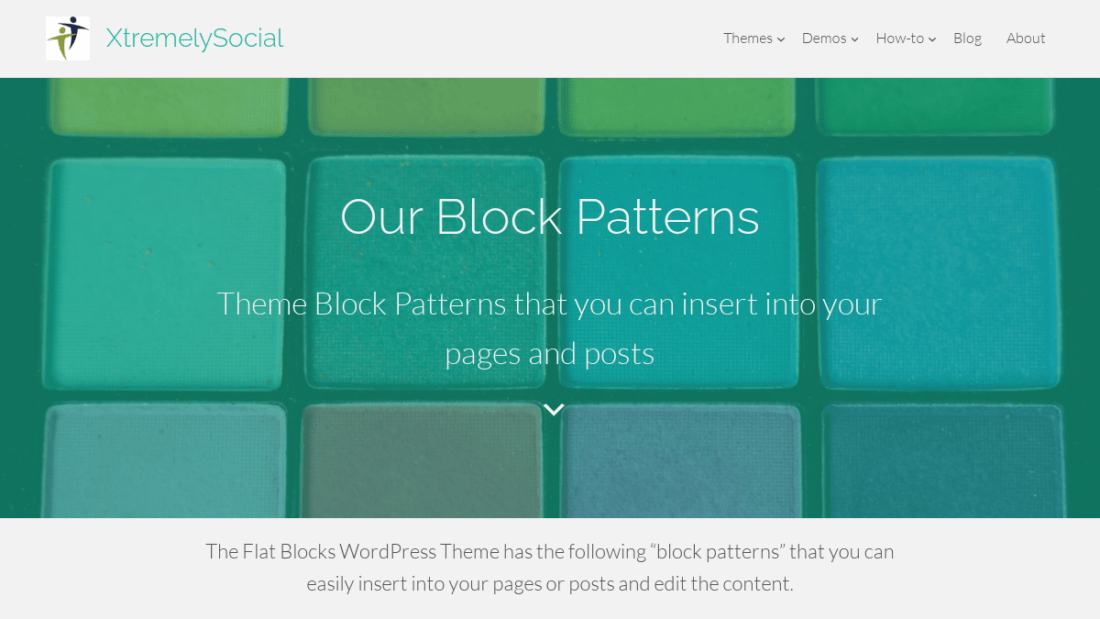 Our Block Theme Patterns